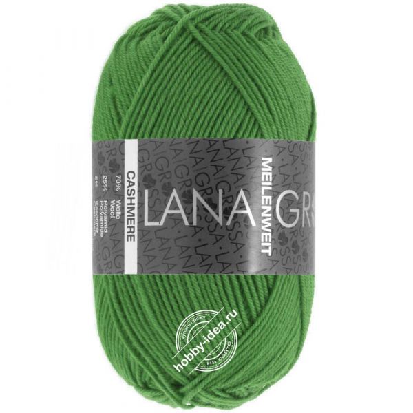 Lana Grossa Meilenweit 50 Cashmere 33 Зелёный из категории Lana Grossa Meilenweit 50 Cashmere