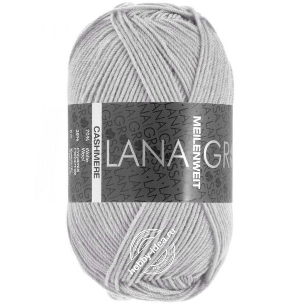 Lana Grossa Meilenweit 50 Cashmere 35 Светло-серый из категории Lana Grossa Meilenweit 50 Cashmere