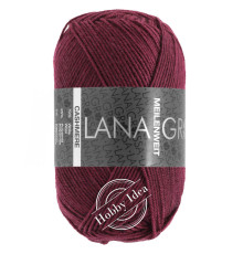 Lana Grossa Meilenweit 50 Cashmere 44 Бордо