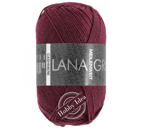 Lana Grossa Meilenweit 50 Cashmere 44 Бордо