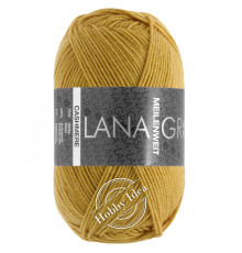 Lana Grossa Meilenweit 50 Cashmere 46 Карри