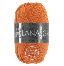 Lana Grossa Meilenweit 50 Cashmere 51 Оранжевый