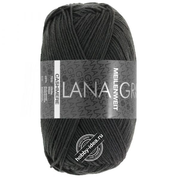 Lana Grossa Meilenweit 50 Cashmere 55 Графит из категории Lana Grossa Meilenweit 50 Cashmere