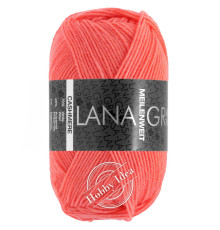 Lana Grossa Meilenweit 50 Cashmere 57 Яркий лосось