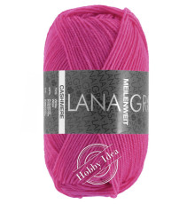 Lana Grossa Meilenweit 50 Cashmere 58 Фуксия