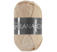 Lana Grossa Meilenweit 50 Cashmere 61 Бежевый