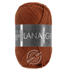 Lana Grossa Meilenweit 50 Cashmere 66 Жженая карамель