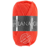 Lana Grossa Meilenweit 50 Cashmere 67 Яркий коралловый