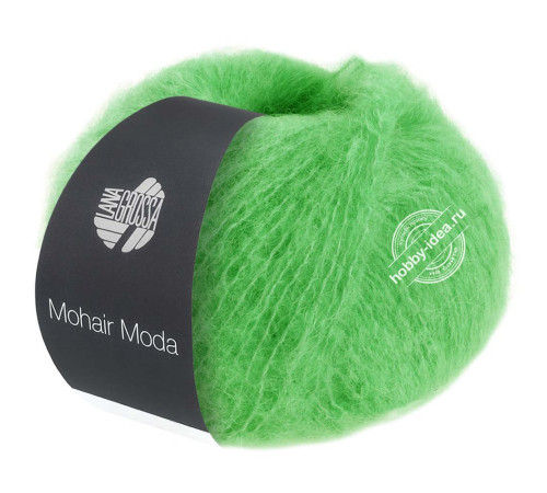 Lana Grossa Mohair Moda 002 Зелёный лайм*