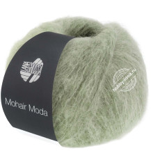 Lana Grossa Mohair Moda 003 Серо-зелёный