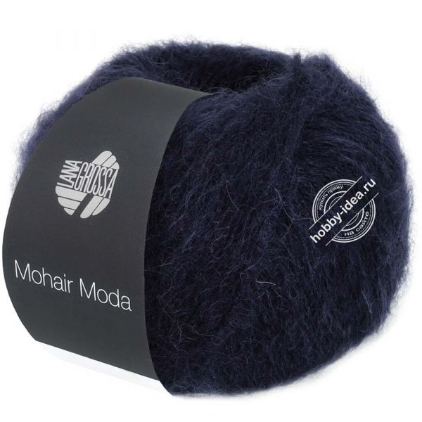 Lana Grossa Mohair Moda 005 Тёмно-синий из категории Lana Grossa Mohair Moda