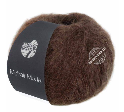 Lana Grossa Mohair Moda 012 Тёмно-коричневый