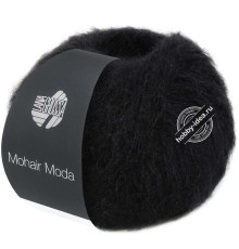 Lana Grossa Mohair Moda 016 Чёрный