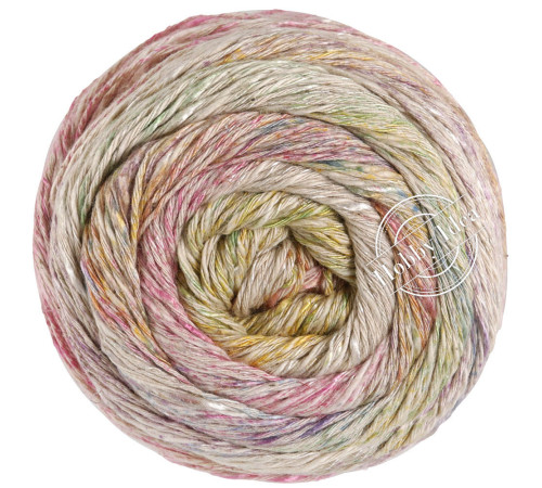 Lana Grossa Mosaico 003 Горчично-розово-оливковый