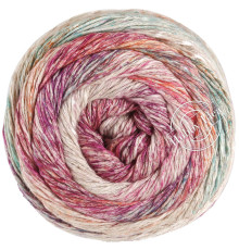 Lana Grossa Mosaico 005 Сливово-лососево-голубой