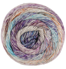 Lana Grossa Mosaico 007 Чернично-сине-охровый