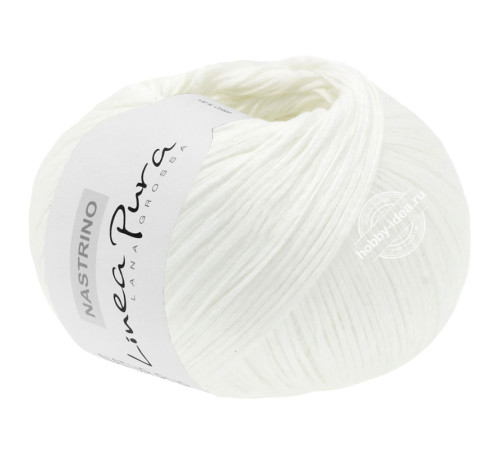 Lana Grossa Nastrino 001 Белый