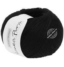 Lana Grossa Nastrino 018 Чёрный