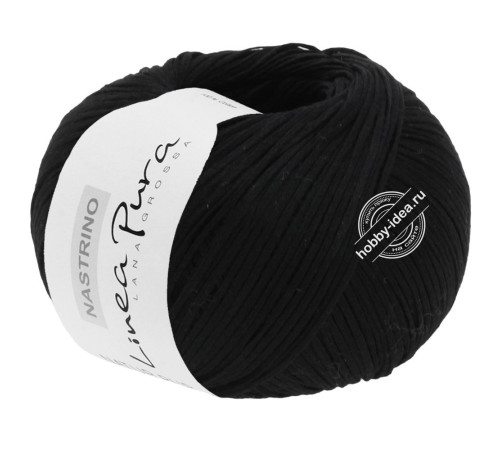 Lana Grossa Nastrino 018 Чёрный