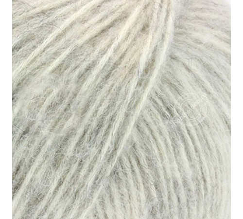 Lana Grossa Natural Alpaca Pelo 02 Серо-белый