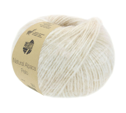 Lana Grossa Natural Alpaca Pelo 05 Мягкий бежевый