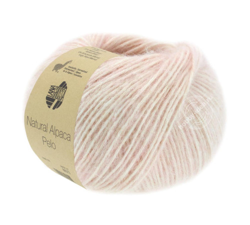 Lana Grossa Natural Alpaca Pelo 11 Нежно-розовый