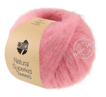 Lana Grossa Natural Superkid Tweed 638 Гвоздично-розовый