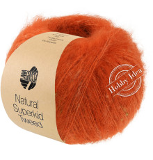 Lana Grossa Natural Superkid Tweed 640 Медно-красный