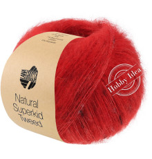 Lana Grossa Natural Superkid Tweed 641 Красный