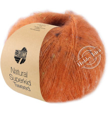 Lana Grossa Natural Superkid Tweed 611 Ржаво-оранжевый