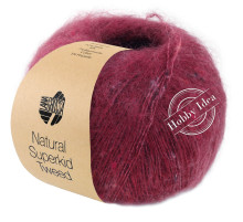 Lana Grossa Natural Superkid Tweed 612 Вишнёвый