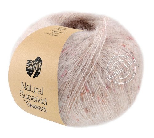 Lana Grossa Natural Superkid Tweed 613 Светло-бежевый