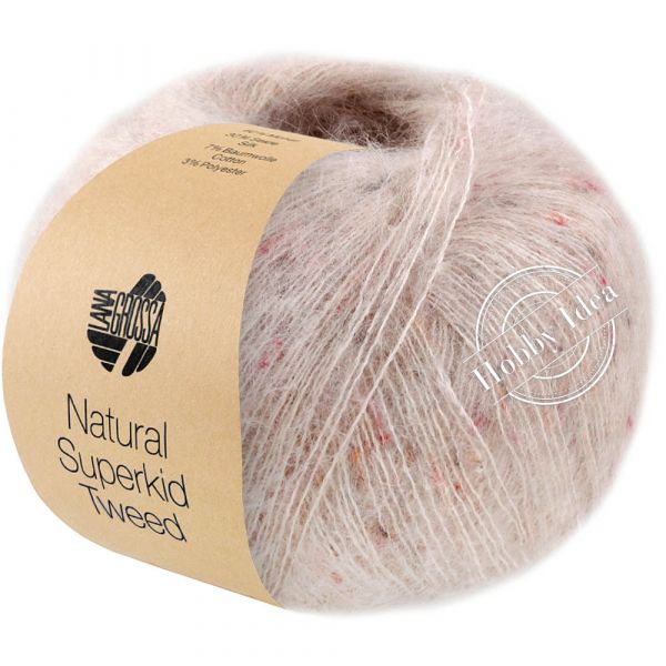 Lana Grossa Natural Superkid Tweed 613 Светло-бежевый из категории Lana Grossa Natural Superkid Tweed
