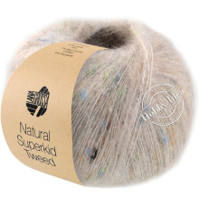 Lana Grossa Natural Superkid Tweed 614 Бежевый