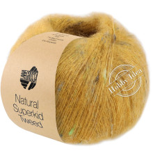 Lana Grossa Natural Superkid Tweed 615 Горчично-жёлтый