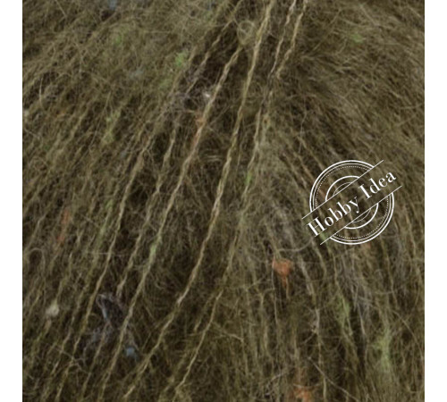 Lana Grossa Natural Superkid Tweed 616 Оливково-зеленый