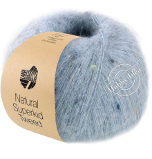 Lana Grossa Natural Superkid Tweed 618 Голубой