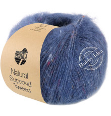 Lana Grossa Natural Superkid Tweed 619 Синий