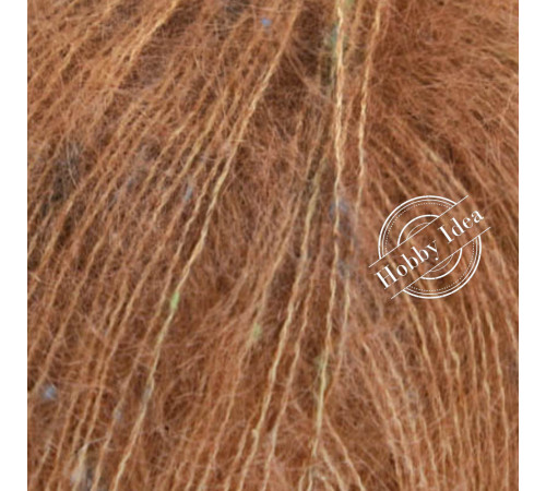 Lana Grossa Natural Superkid Tweed 620 Коричнево-оранжевый