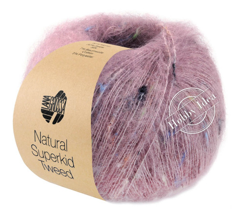 Lana Grossa Natural Superkid Tweed 621 Розовый