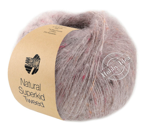 Lana Grossa Natural Superkid Tweed 622 Розово-бежевый