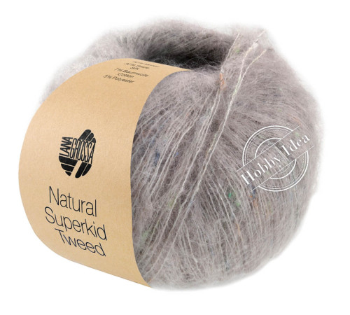 Lana Grossa Natural Superkid Tweed 623 Серый