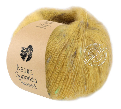 Lana Grossa Natural Superkid Tweed 625 Жёлтый