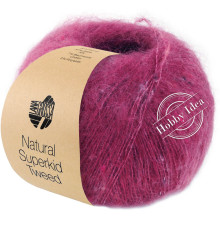 Lana Grossa Natural Superkid Tweed 628 Фуксия
