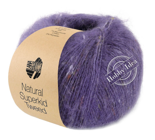 Lana Grossa Natural Superkid Tweed 630 Фиолетовый