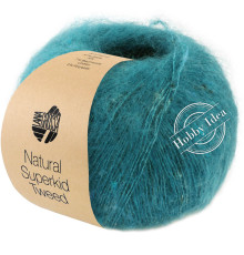Lana Grossa Natural Superkid Tweed 631 Бирюзовый