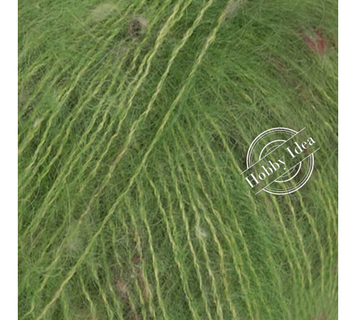 Lana Grossa Natural Superkid Tweed 633 Свежая зелень