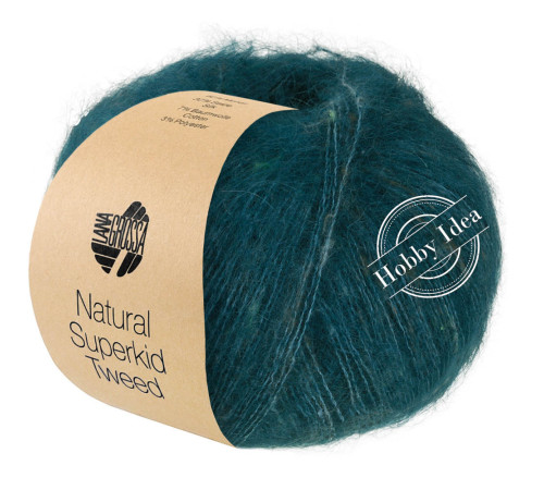 Lana Grossa Natural Superkid Tweed 634 Петроль