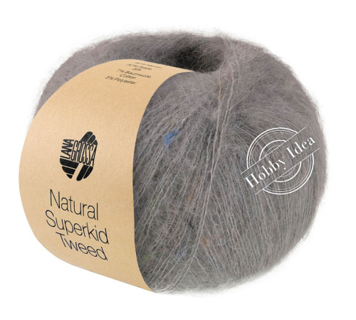 Lana Grossa Natural Superkid Tweed 636 Мышка
