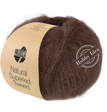 Lana Grossa Natural Superkid Tweed 637 Коричневый